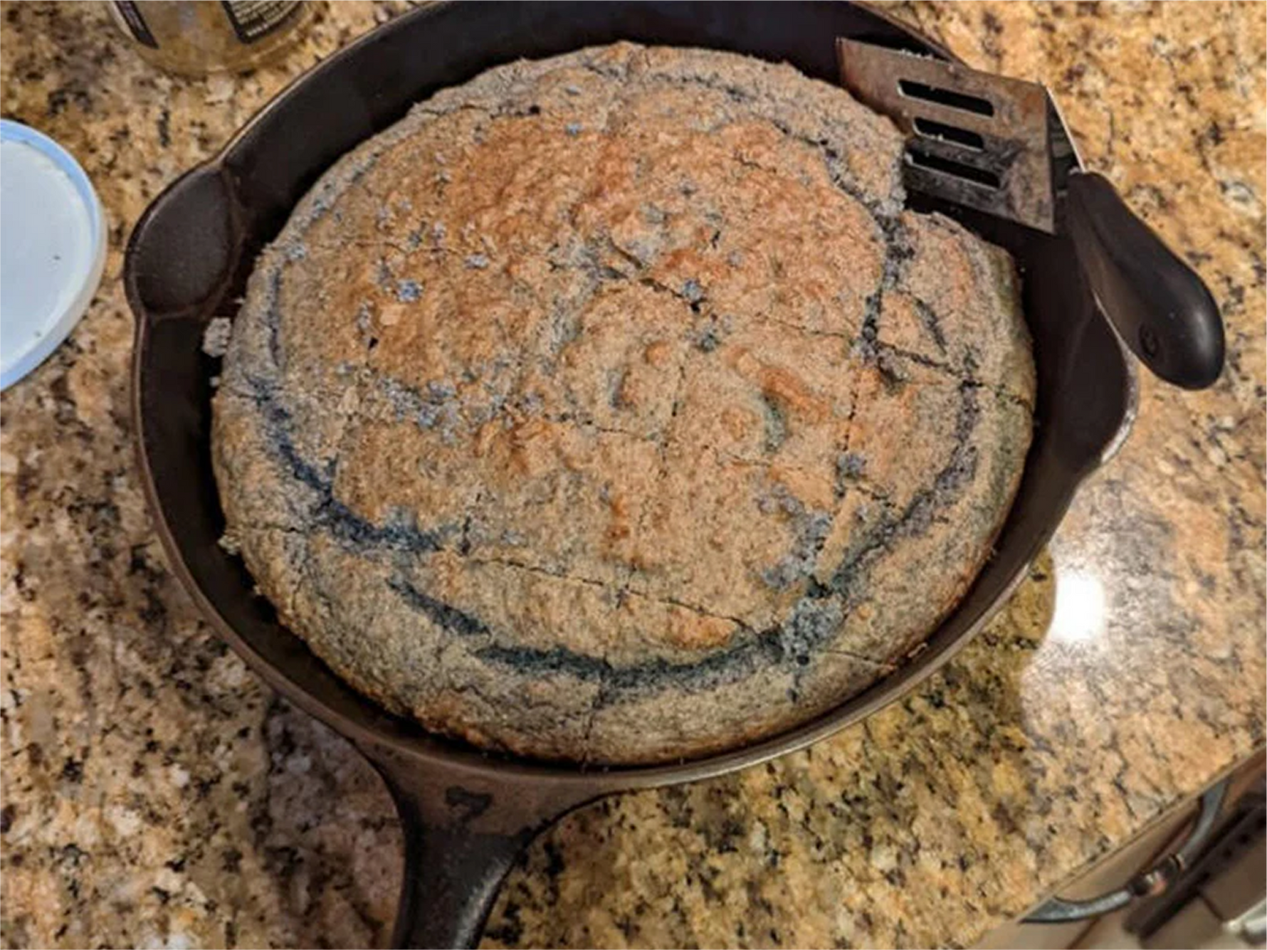 Blue Cornbread