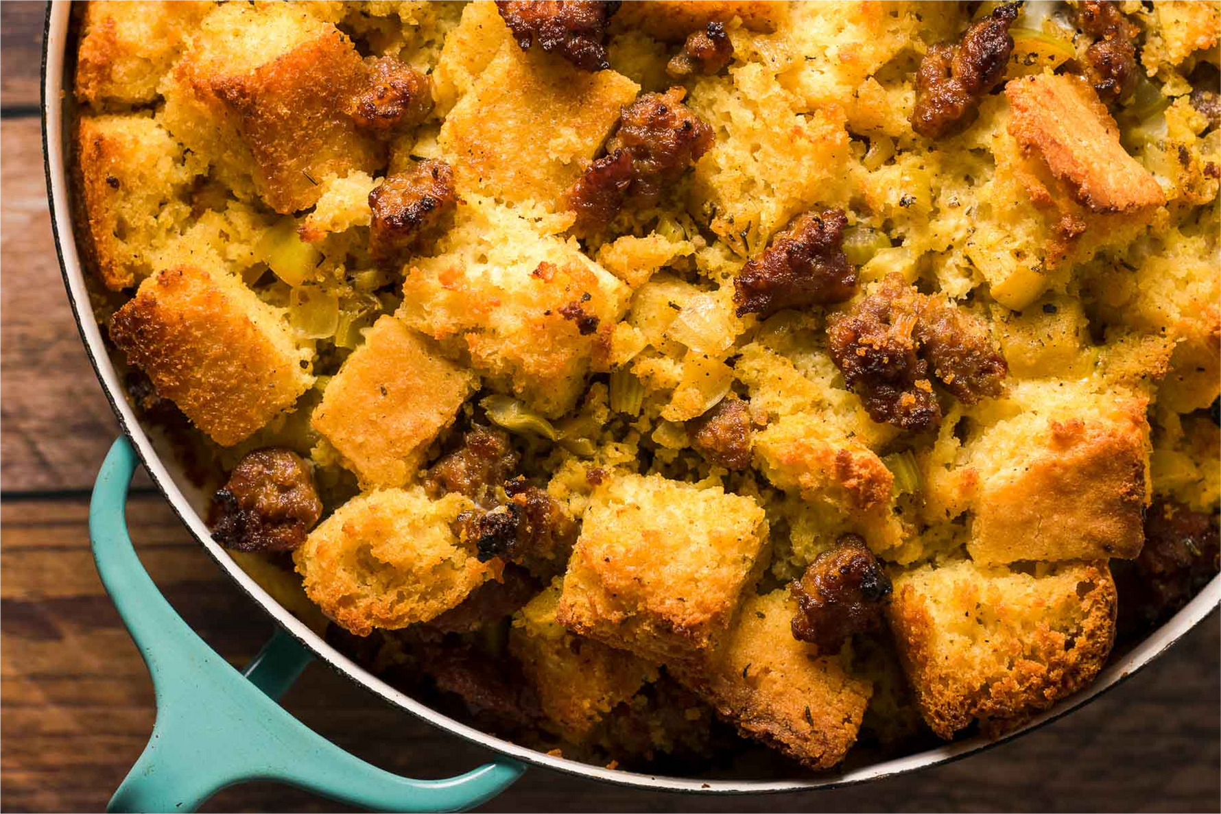 Gluten-Free Cornbread and Sausage Stuffing