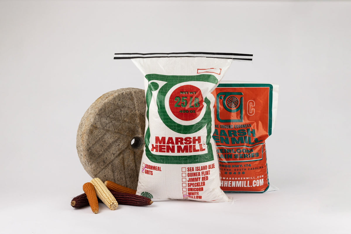 Jimmy Red Cornmeal Bulk 25 Pound Marsh Hen Mill