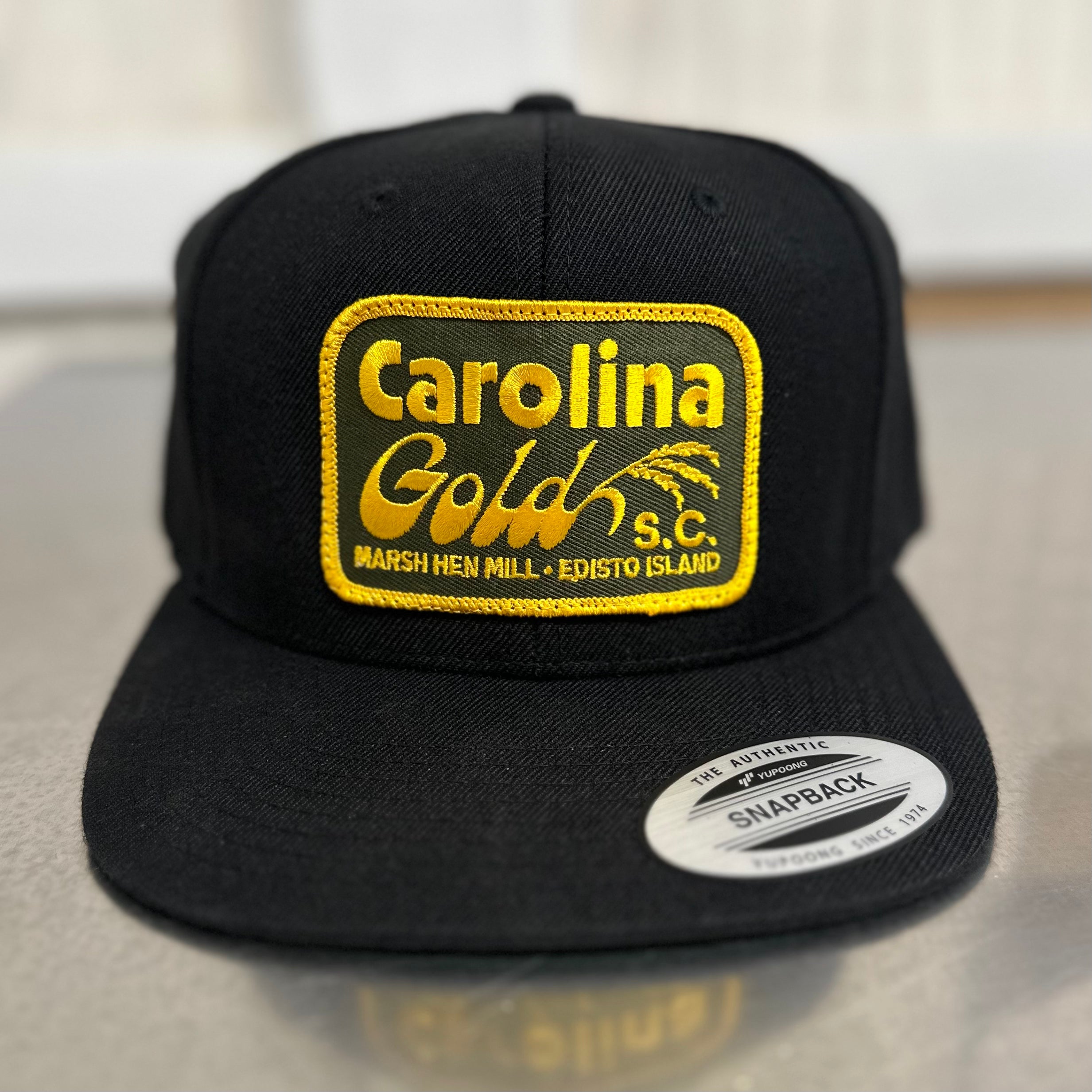 Black Snapback Carolina Gold patch