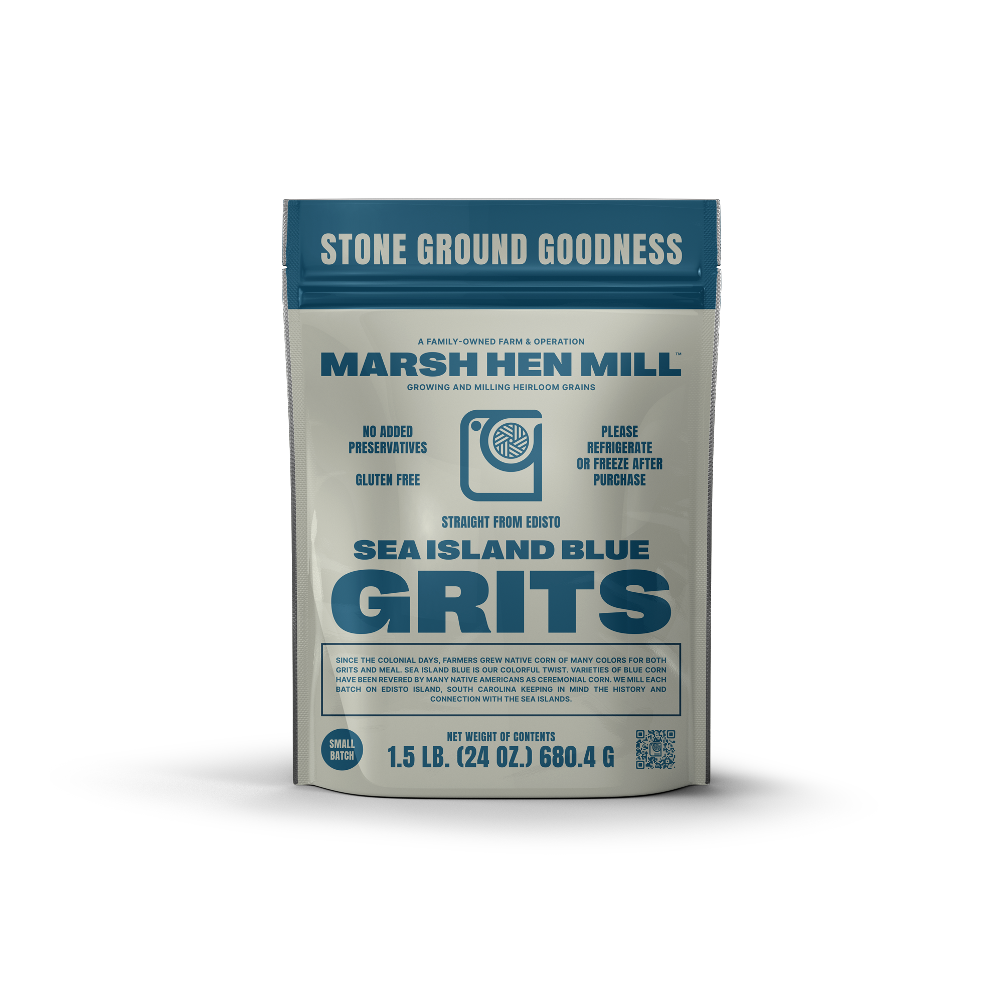 Marsh Hen Mill Sea Island Blue Grits