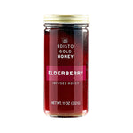 Edisto Gold Honey Elderberry Infused Raw Honey 11oz