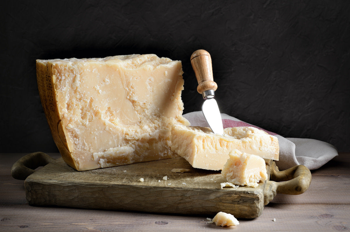 Guinea Flint Grits with Parmigiano-Reggiano