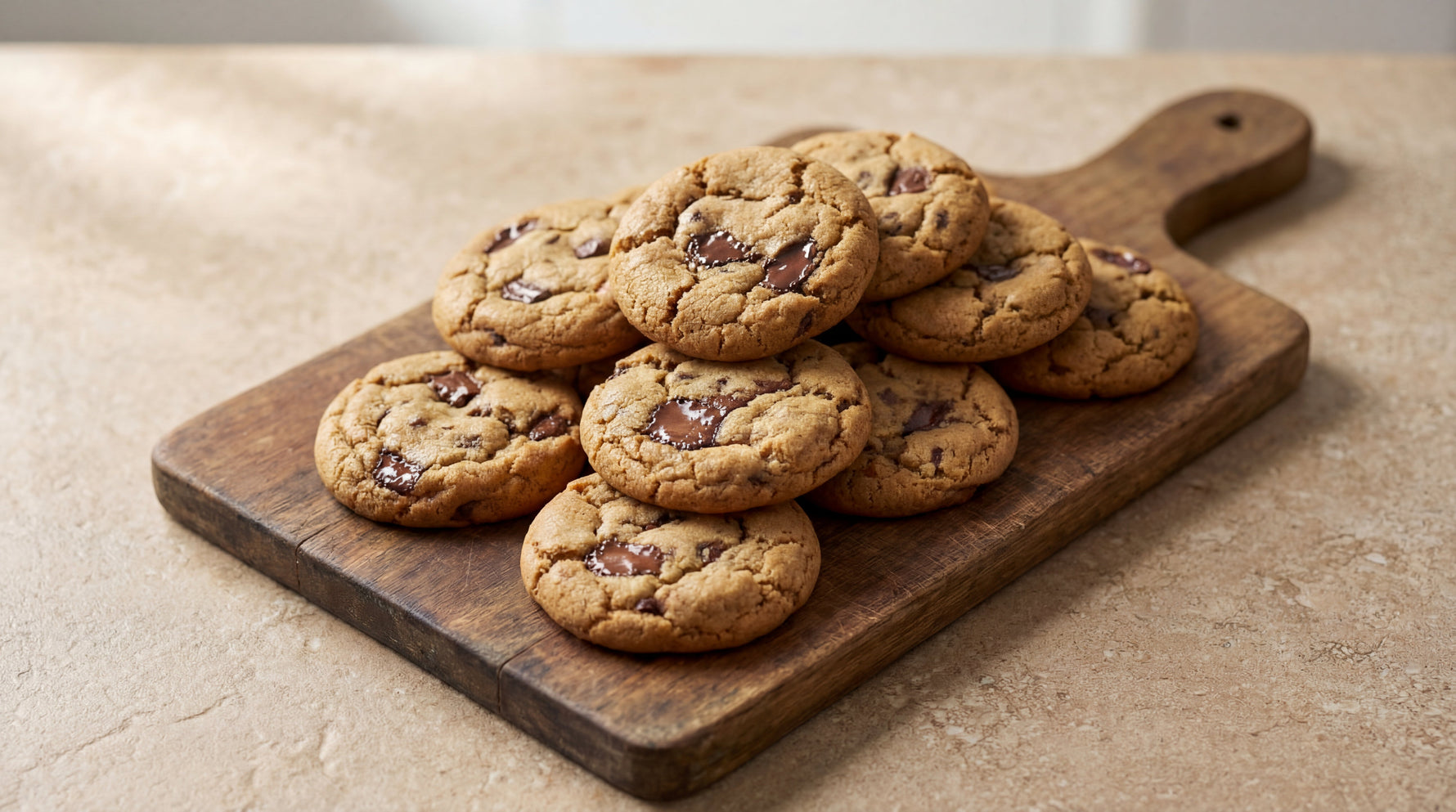 Unicorn Cornmeal Chocolate Chip Cookies
