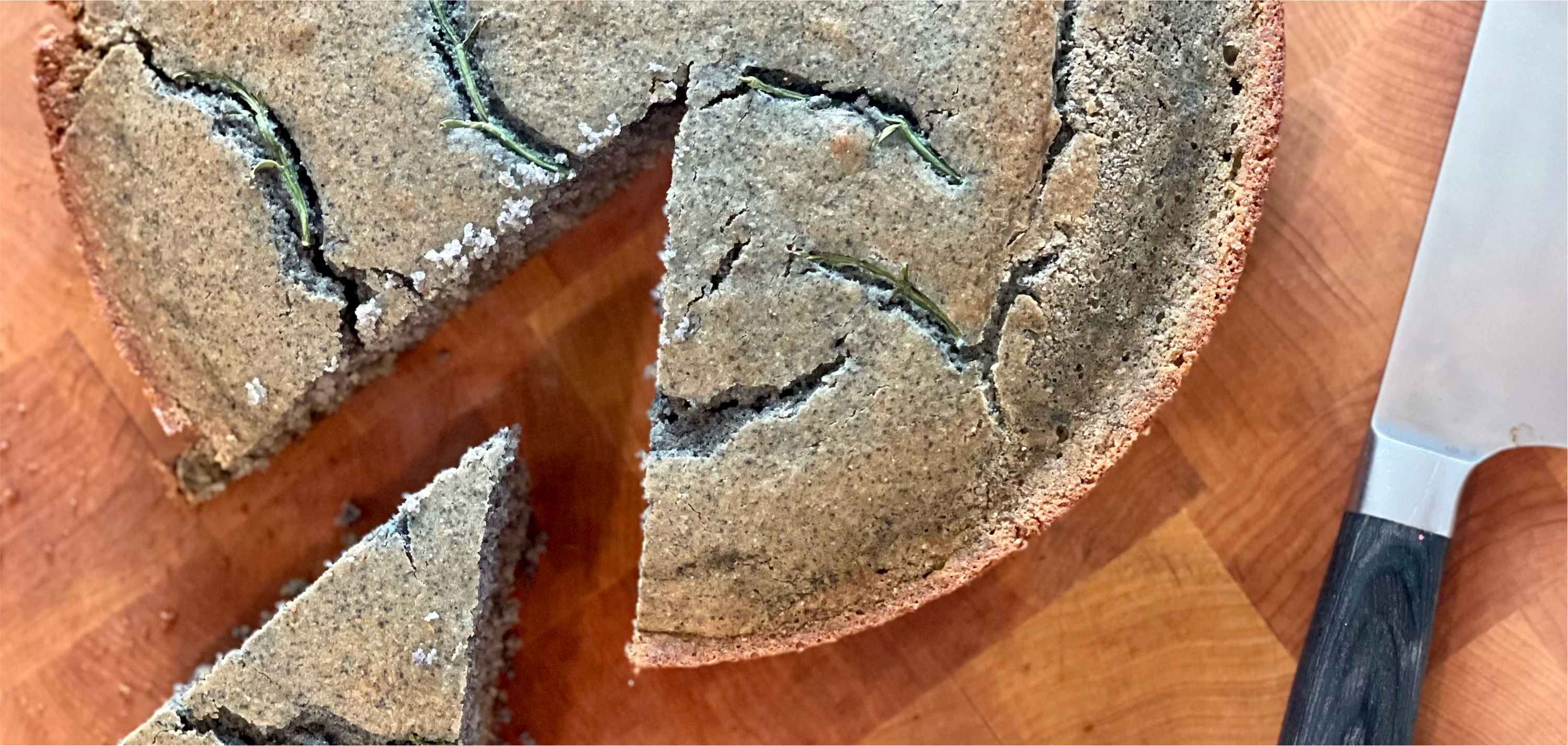 Buttermilk Blue Cornbread