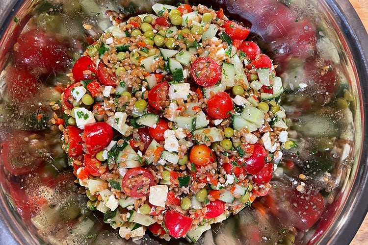 Slightly Simpler Farro Salad