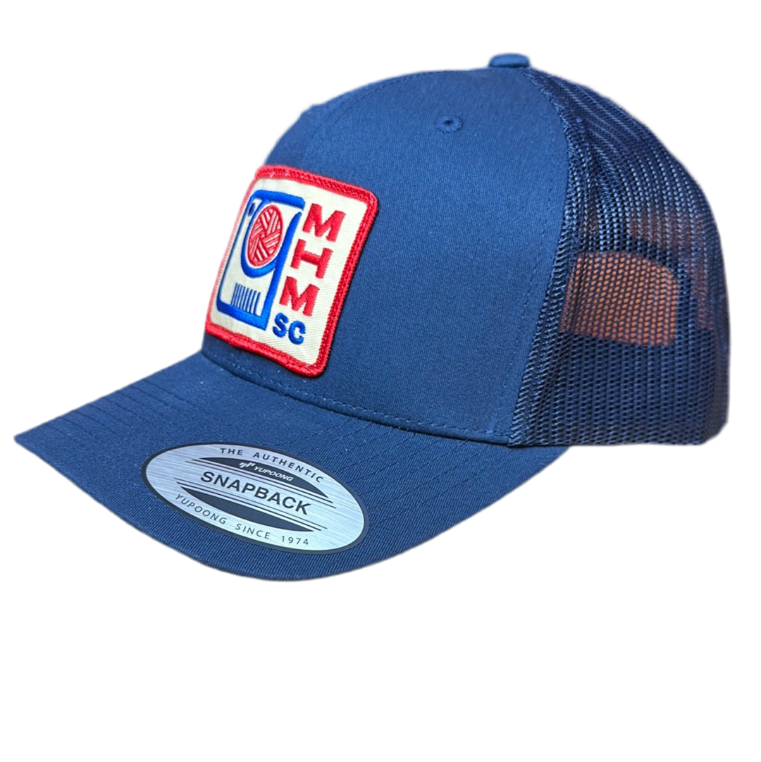 Hat 9 Blue America Snapback MHM Patc