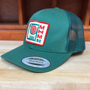 Green Snapback MHM Patch