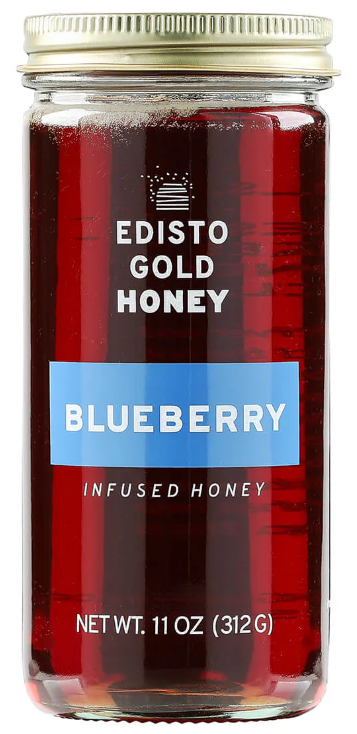 Edisto Gold Honey Blueberry Infused Honey 11 oz