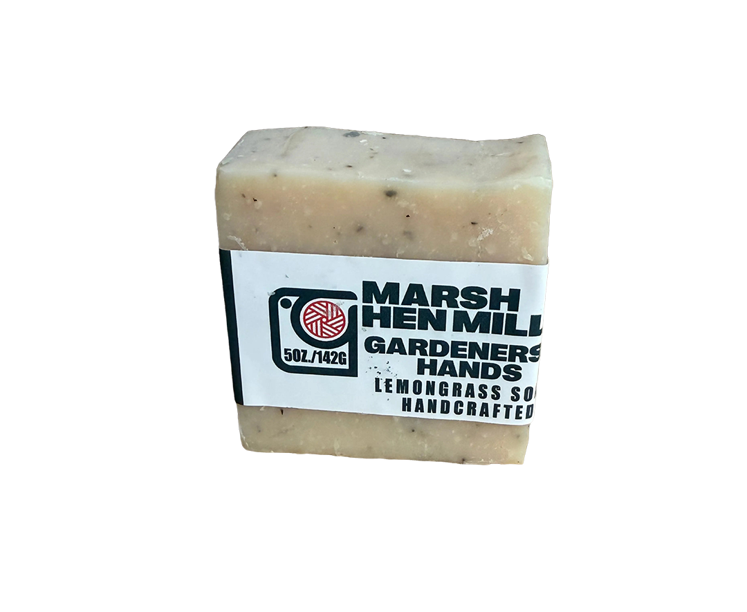 Marsh Hen Mill Gardener's Lemongrass Soap with Soap Saver