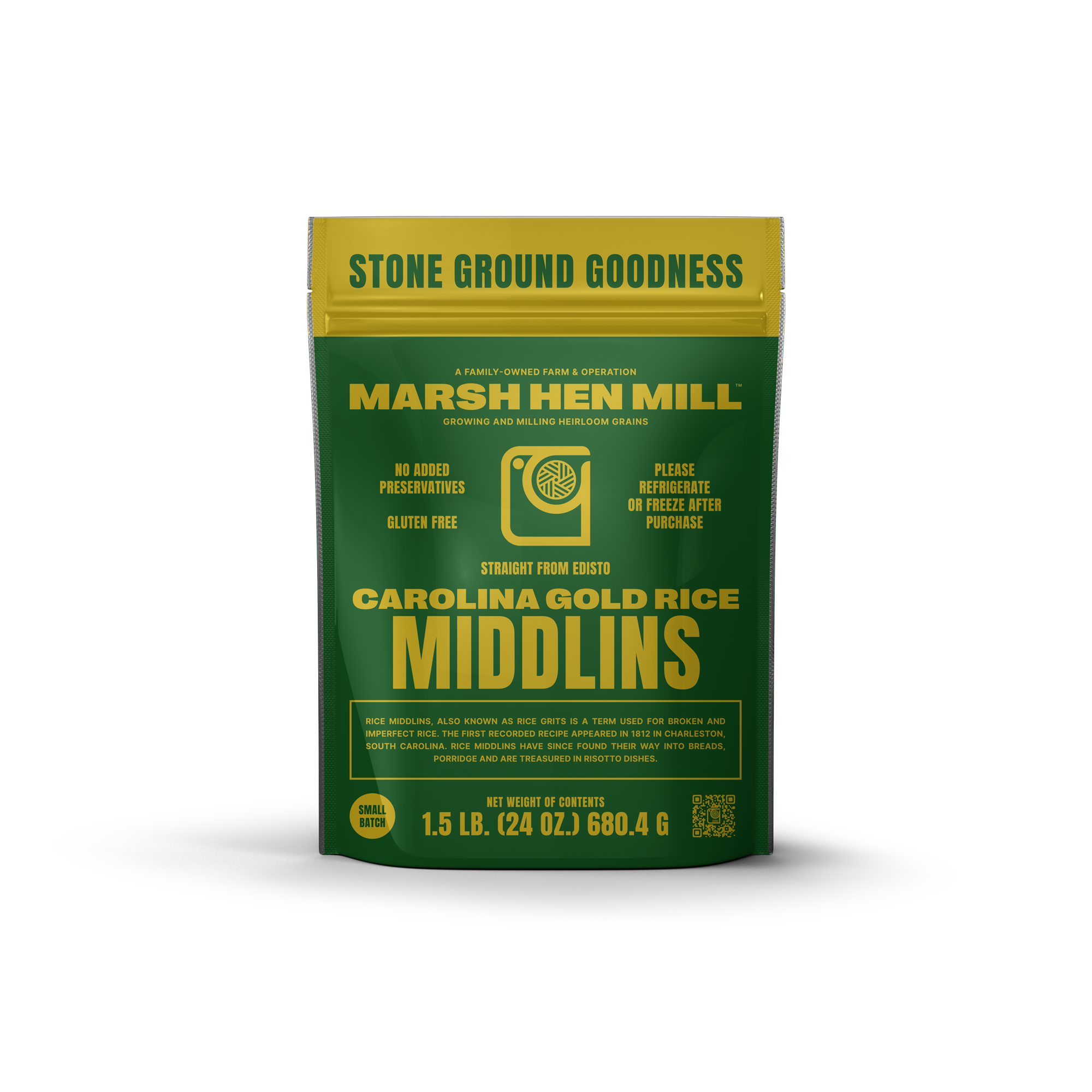 Carolina Gold Rice Middlins