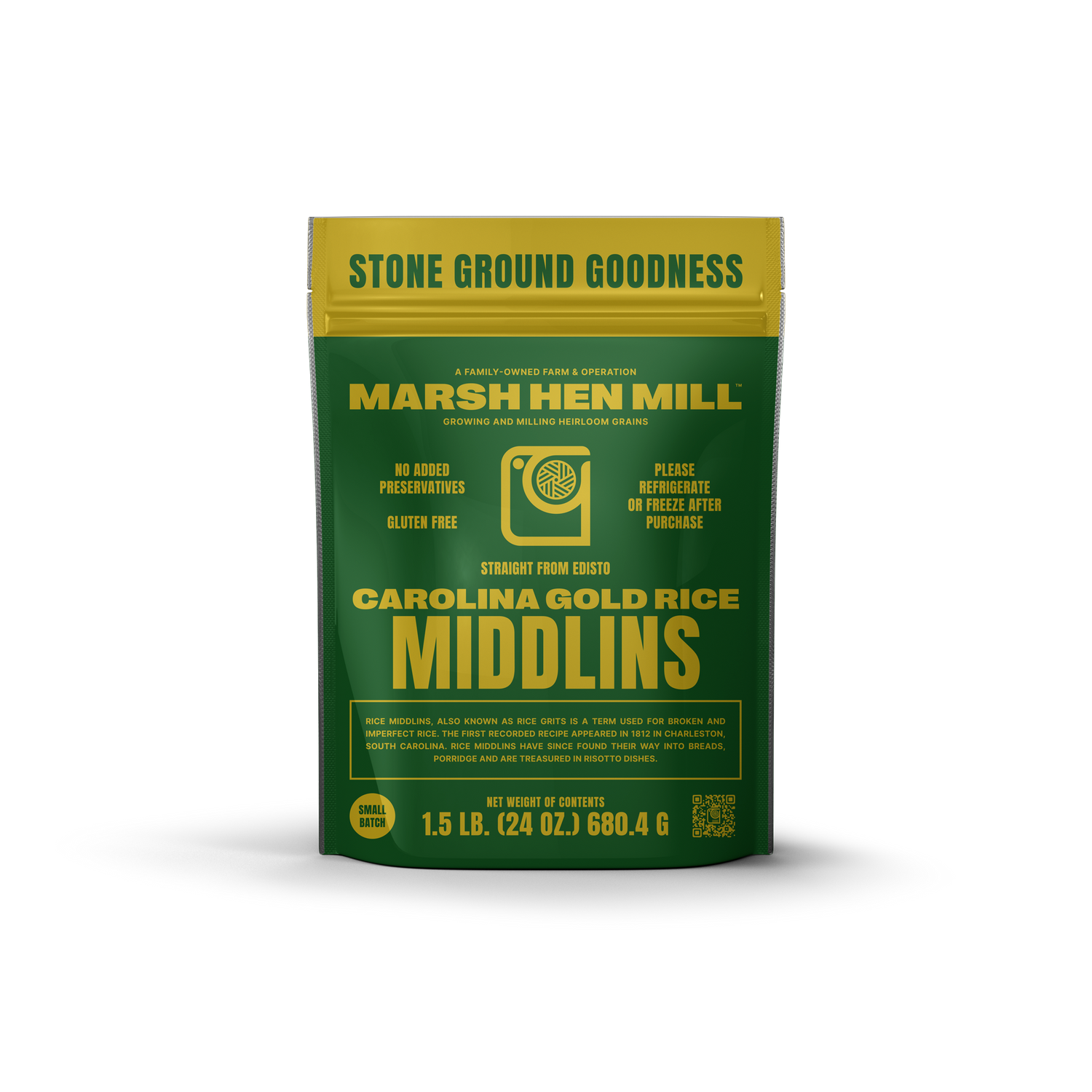 Carolina Gold Rice Middlins