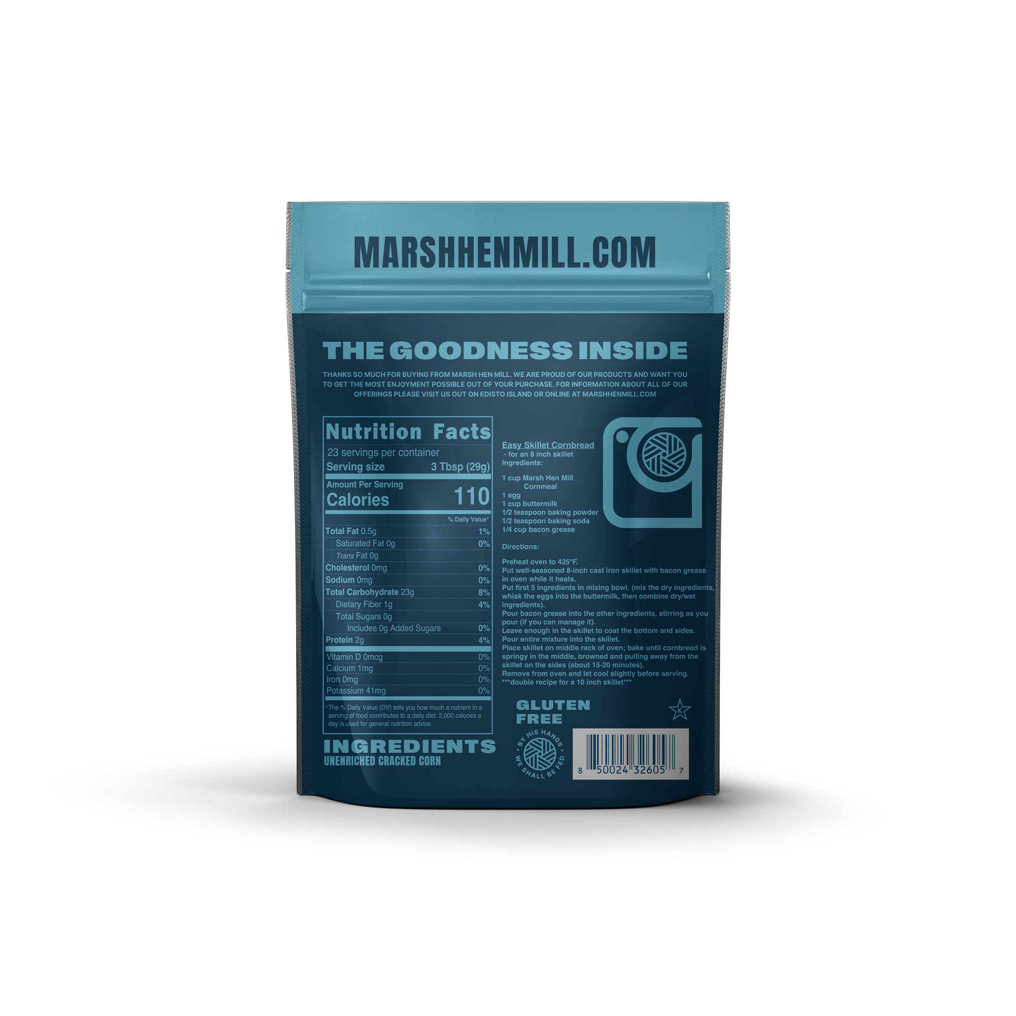 Sea Island Blue Cornmeal