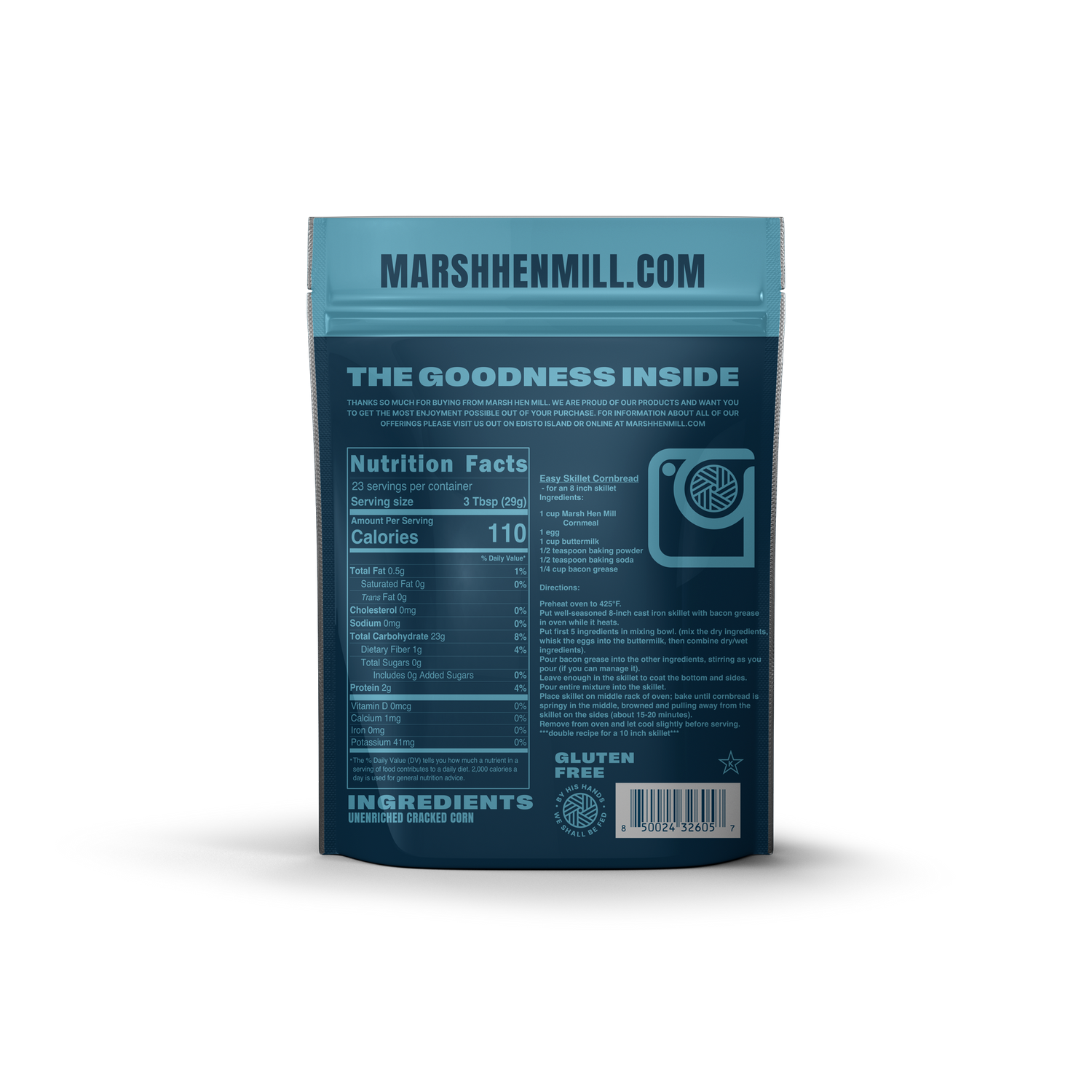 Sea Island Blue Cornmeal