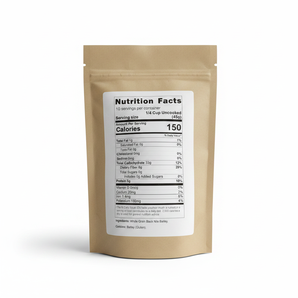 Black Nile Barley 1 Lb Bag