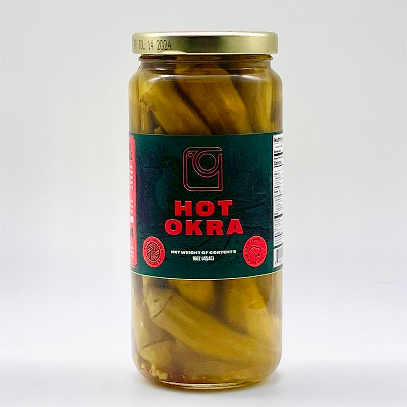 Hot Okra 16 oz