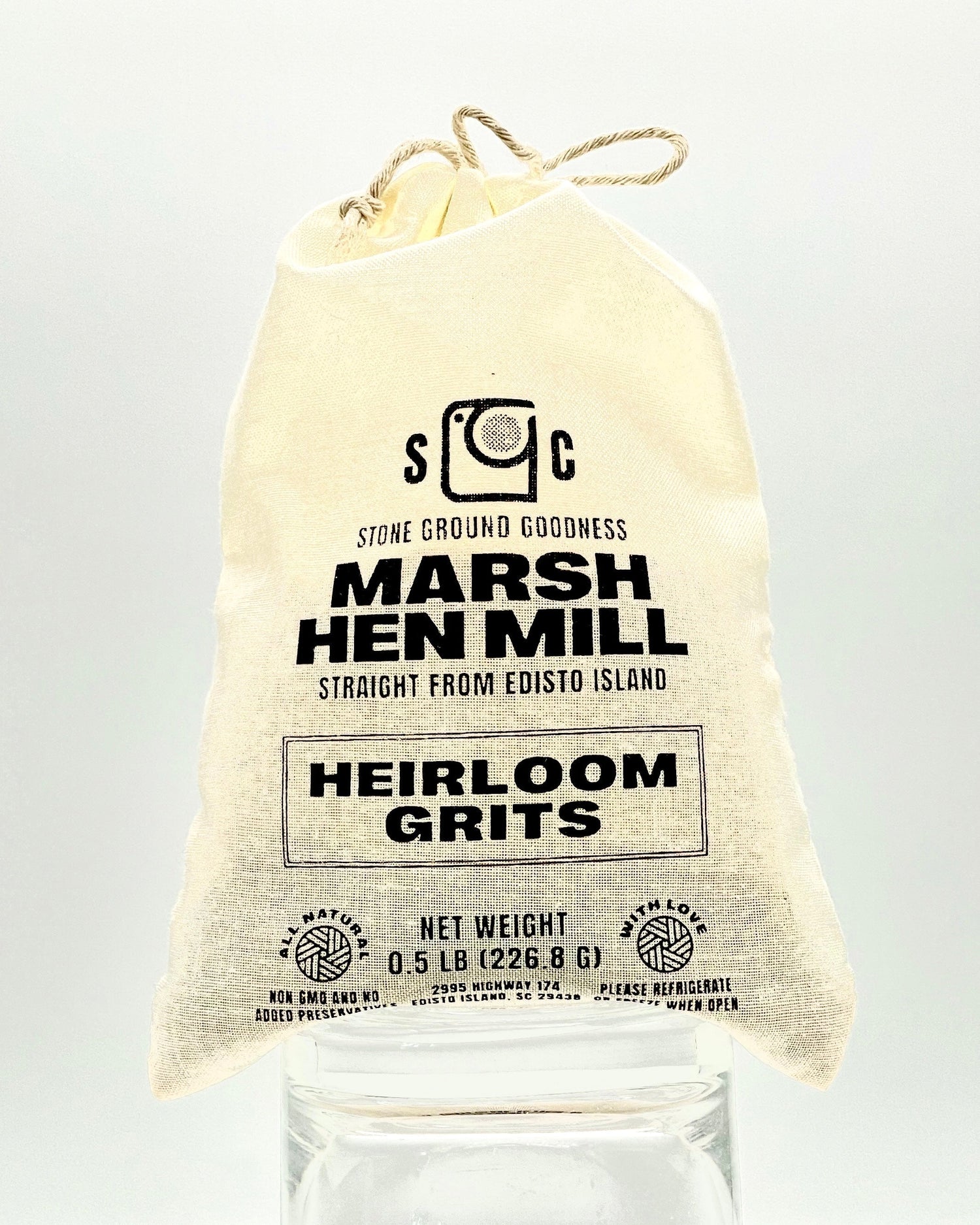 Guinea Flint Grits Gift Bag 0.5 lb