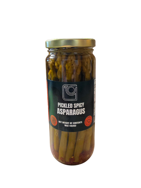 Pickled Spicy Asparagus 16 oz