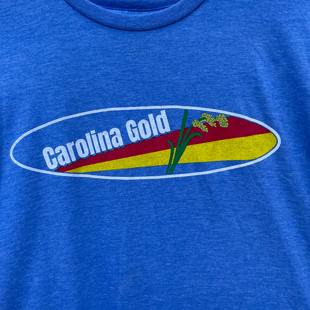 Heathered Blue Carolina Gold Ag shirt