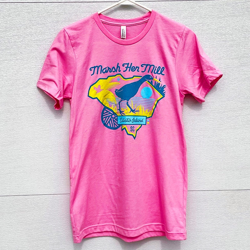 MHM Pink 80's summer T
